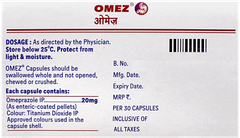 Omez Capsule 30