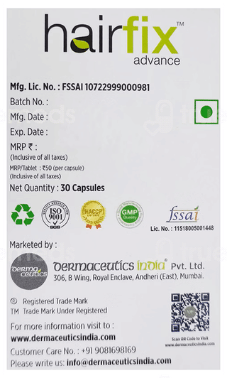 Hairfix New Advance Capsule 30