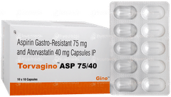 Torvagino Asp 75/40 Capsule 10