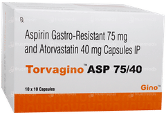 Torvagino Asp 75/40 Capsule 10