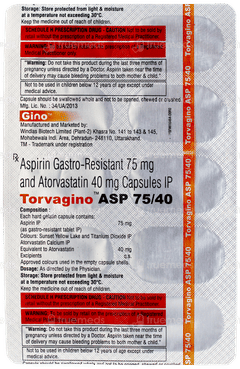 Torvagino Asp 75/40 Capsule 10