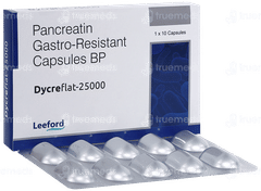 Dycreflat 25000 Capsule 10