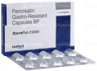 Dycreflat 25000 Capsule 10