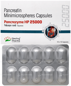 Pancrezyme Hp 25000 Capsule 10