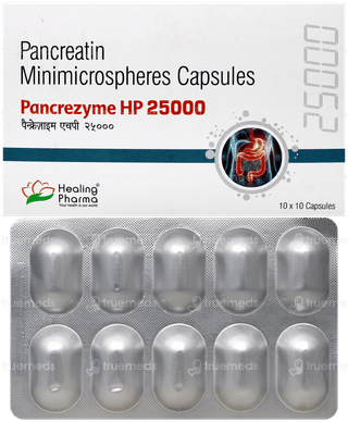 Pancrezyme Hp 25000 Capsule 10
