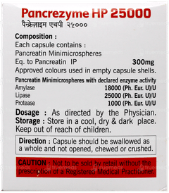 Pancrezyme Hp 25000 Capsule 10