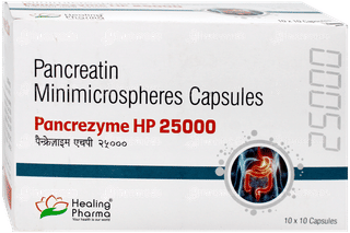 Pancrezyme Hp 25000 Capsule 10