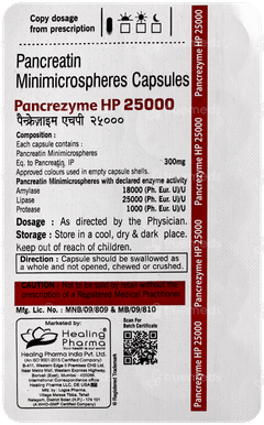 Pancrezyme Hp 25000 Capsule 10