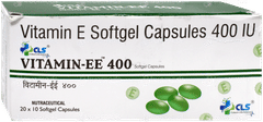 Cls Vitamin Ee 400 Capsule 10 Cls Vitamin Ee 400 Capsule 10