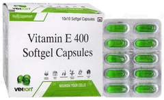 Veeon Vitamin Ee 400 Capsule 10
