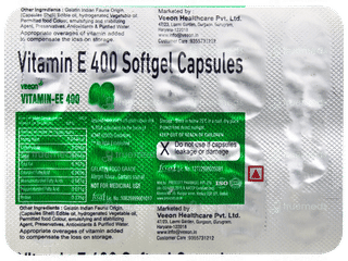 Veeon Vitamin Ee 400 Capsule 10