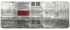 Lupase 25000 Capsule 15