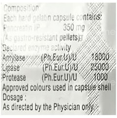 Lupase 25000 Capsule 15