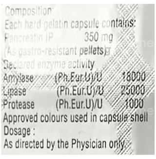 Lupase 25000 Capsule 15