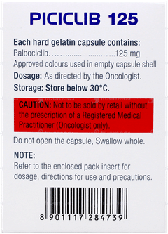 Piciclib 125 3 Pack Of 7 Capsules