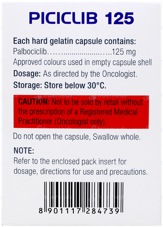 Piciclib 125 3 Pack Of 7 Capsules