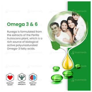 Ruvega Perilla Oil Omega 3 & 6 Capsule 60