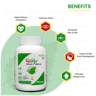 Ruvega Perilla Oil Omega 3 & 6 Capsule 60