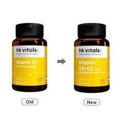 Healthkart Hk Vitals Vitamin D3 + K2 Capsule 60