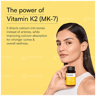 Healthkart Hk Vitals Vitamin D3 + K2 Capsule 60