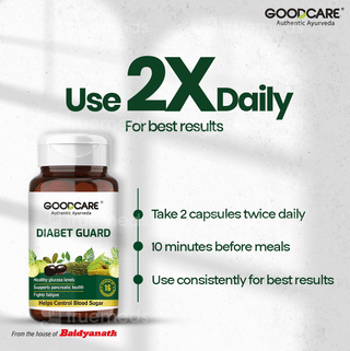 Goodcare Diabet Guard Veg Capsule 120