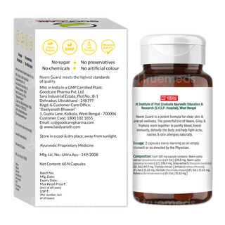 Goodcare Neem Guard Veg Capsule 60
