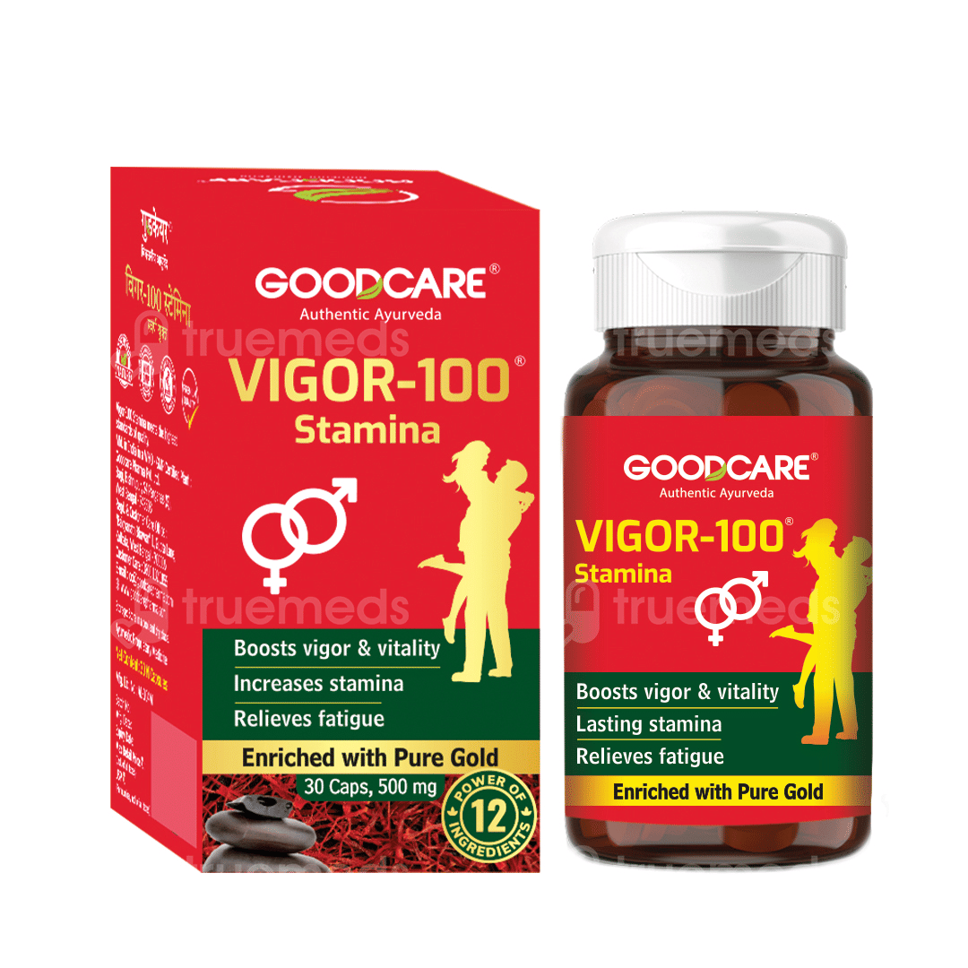 Goodcare Goodcare Vigor 100 Stamina Capsule 30 - Uses, Side Effects, Dosage ...