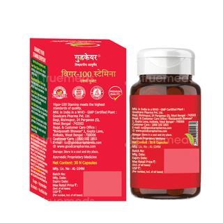Goodcare Vigor 100 Stamina Capsule 30