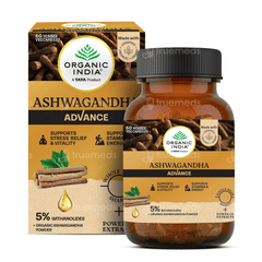Organic India Ashwagandha Advance Veg Capsule 60