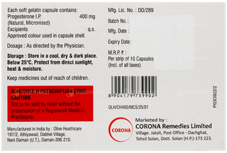 C Hope 400 Capsule 10