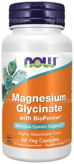 Now Magnesium Glycinate With Bioperine Veg Capsule 60