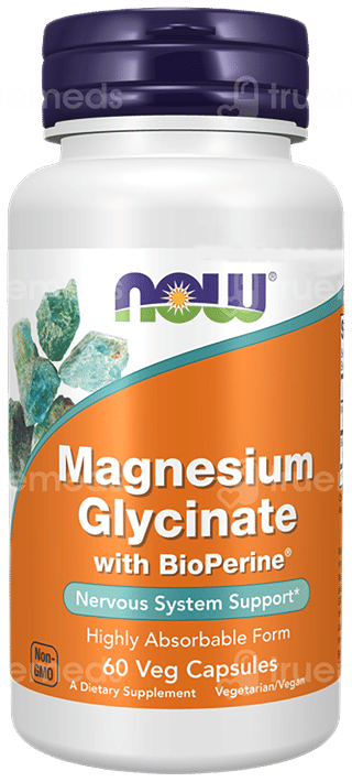 Now Magnesium Glycinate With Bioperine Veg Capsule 60