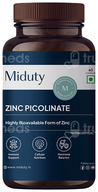 Miduty Zinc Picolinate Capsule 60