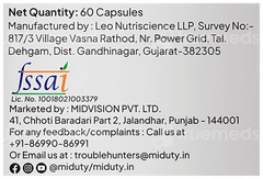 Miduty Zinc Picolinate Capsule 60