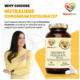 Nutraliebe Chromium Picolinate 500Mcg Capsule 90