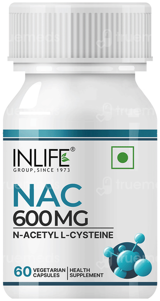 Inlife Nac N Acetyl L Cysteine Vegetarian Capsule 60