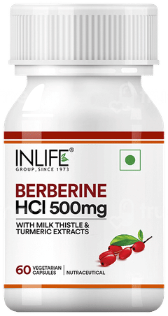 Inlife Berberine 500Mg Vegetarian Capsule 60 Inlife Berberine 500Mg Vegetarian Capsule 60