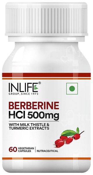 Inlife Berberine 500Mg Vegetarian Capsule 60