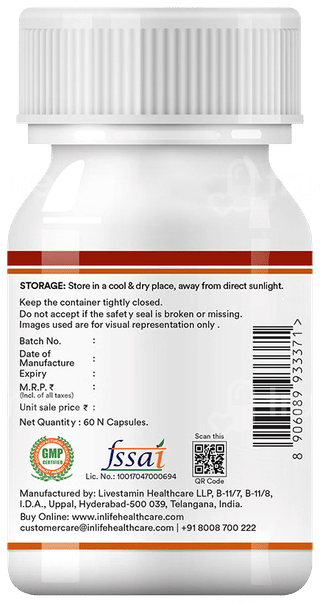 Inlife Berberine 500Mg Vegetarian Capsule 60