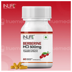 Inlife Berberine 500Mg Vegetarian Capsule 60