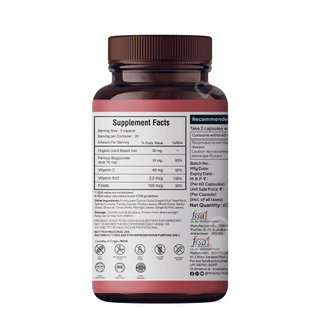 Miduty Organic Blood Builder Capsule 60