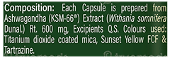 Zandu Ashwagandha 66 Ksm 66 Capsule 60