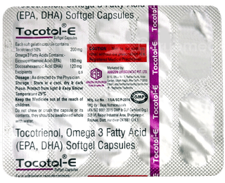 Tocotol E Softgel Capsule 10