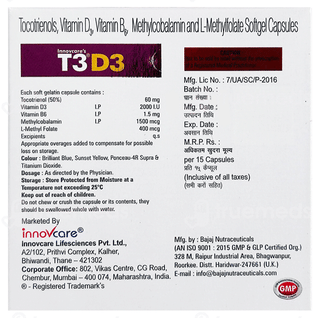 Innovcares T3 D3 New Capsule 15