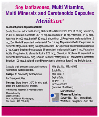 Menoease Capsule 15