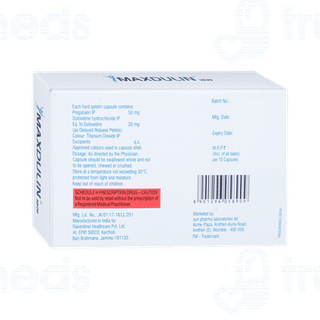Maxdulin 50/20 Capsule 10