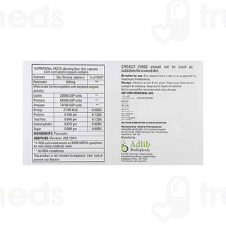 Creact 25000 Capsule Dr 10