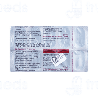 Pregabid D 75/30 Mg Capsule 10