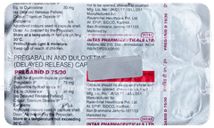 Pregabid D 75/30 MG Capsule 10