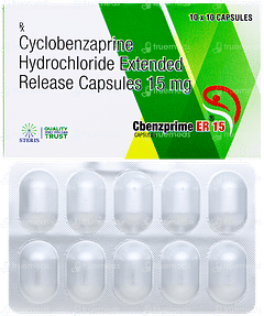 Cbenzprime Er 15 Capsule 10